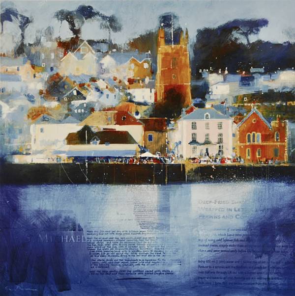 - a , Print by Glyn Macey, measuring 27 x 27 cm (H x W) framed at 42 x 41 cm £40